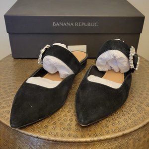 Banana Republic jewel buckle flats